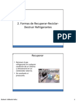 Formas de Recuperar Refrigerantes