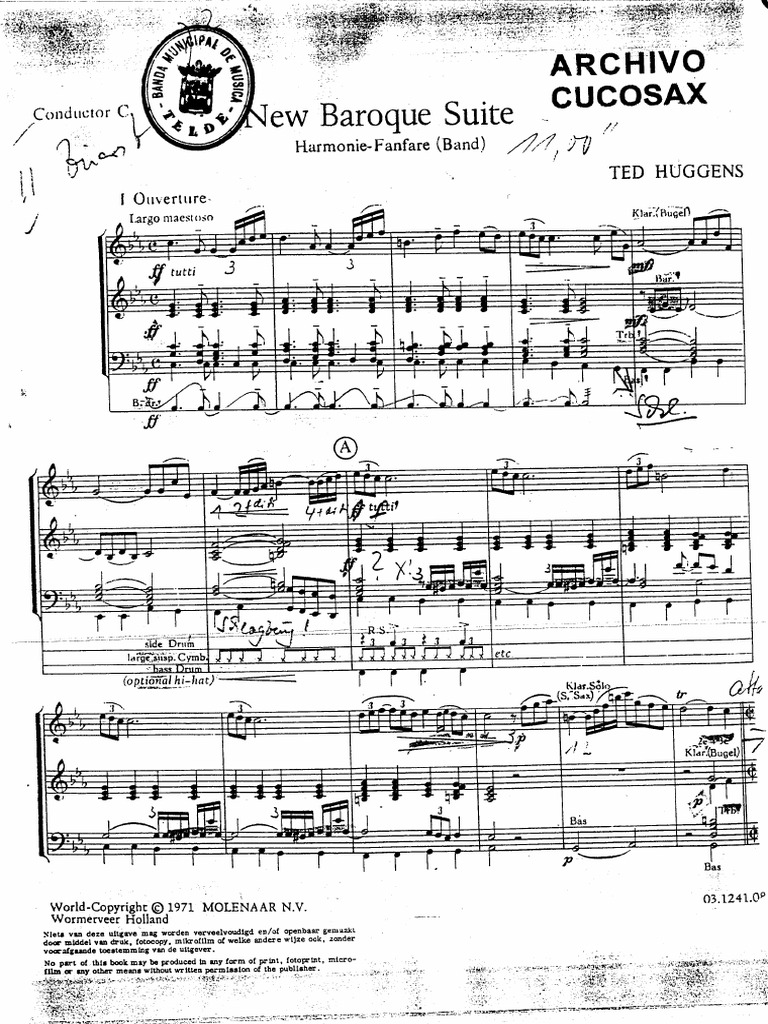 New Baroque Suite (Ted Huggens)