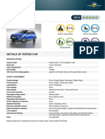 Euroncap Skoda Fabia 2014 5stars