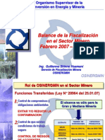 FiscalizacionMinera GuillermoShinnoOSINERGMIN