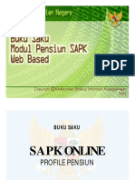 SAPK Online Profile Pensiun