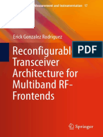 (Smart Sensors, Measurement and Instrumentation 17) Erick Gonzalez Rodriguez (Auth.) - Reconfigurable Transceiver Architecture For Multiband RF-Frontends-Springer International Publishing (2016)