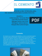 Cementos en Ingeniería Petrolera