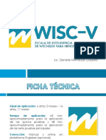 Lic. Daniela Mendoza Quijada WISC-V