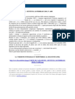 Fisco e Diritto - Corte Di Cassazione n 4489 2010