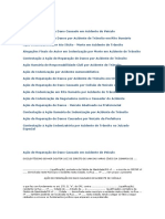 45pecas Processuais Em Acoes de Transito