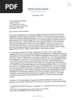 Sen. Al Franken's Letter to AG Jeff Sessions