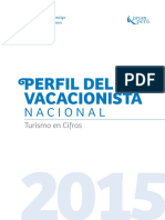 Perfil Del Vacacionista Nacional 2015