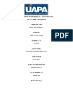 Pruebas de Aptitudes e Interes II. Tareas II y III. Judith Rosa