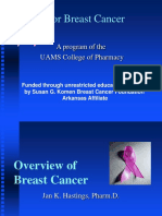 For Breast Cancer: A Program of The UAMS College of Pharmacy