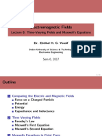 Electromagnetic Fields: Lecture 8: Time-Varying Fields and Maxwell's Equations