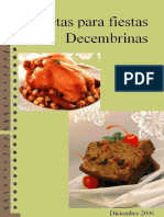 Recetas para Fiestas Decembrinas PDF
