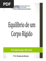 IT 132 Cap5 Equilibrio de Um Corpo Rigido