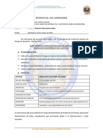 Informe Nro68 Plan de Trabajo Del Simulacro 13-10-2015