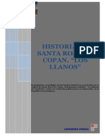 Historia de Santa Rosa de Copán.