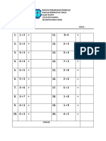 Soalan Matematik Linus