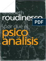 Por Qué El Psicoanálisis - Elisabeth Roudinesco PDF