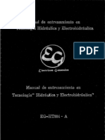 Manual de Entrenamiento de Hidraulica y Electrohidraulica.