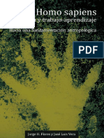 Homo Sapiens Evolucion trabajo y aprendizaje - Hacia un Fundamento Antropologico - Flores y Vera.pdf