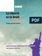 La Liberté Et Le Droit - Bruno Leoni PDF