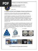 FBI Pedophile Symbols Intelligence Bulletin