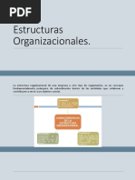 Estructuras Organizacionales