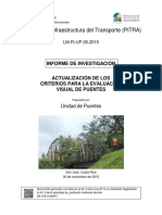 (PITRA) - Actualización de Los Criterios para La Evaluación Visual de Puentes