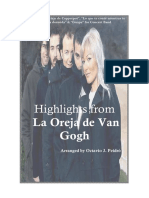Highlights La Oreja de Van Gogh Concert-Band