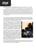 The Rifle Company ALPHA in Peacekeeping