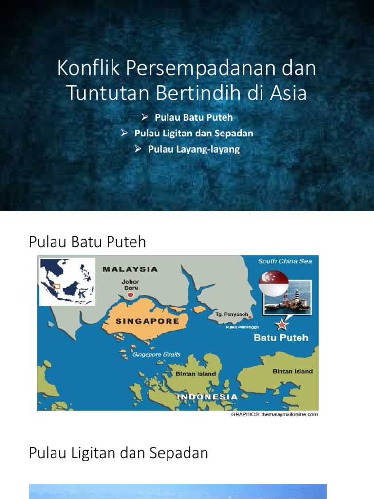 Konflik Persempadanan Dan Tuntutan Bertindih Di Asia Pdf
