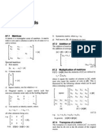 Appendix 7 Matrix Methods: A7.1 Matrices