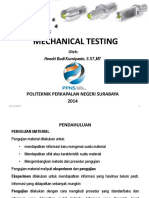 Mechanical Testing (By Hendri Budi. K)