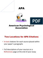 APA Introduction 2003