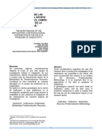 La Indagación de Las Implicaciones. UN APORTE. ARCIS 2014(1)