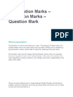 Punctuation Marks