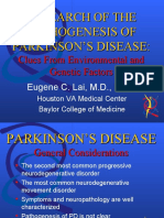 In Search of The Pathogenesis of Parkinson'S Disease
