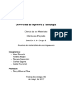 2do Informe - Grupo 8 - Impresora