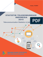 Statistik Telekomunikasi Indonesia 2015