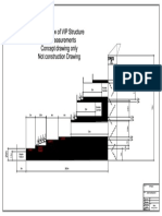 VIP Platform Temp Venue Section View With Measurements