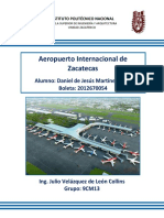 Aeropuerto de Zacatecas y sus características
