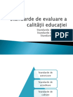 Standarede de Evaluare A Calității - 2 - Sala C