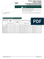 Power Discretes Features Description: Electrical Specifications at T 25°C Unless Otherwise Specified