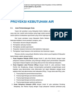 Bab v Proyeksi Kebutuhan Air