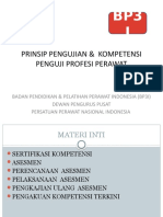 b6. Prinsip Pengujian & Kompetensi Penguji Profesi Perawat