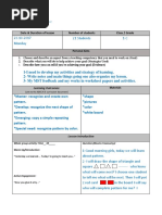 Lesson Plan, Refliction, Observation (Pattern)