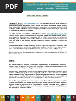 OBC General Information  PDF  Experiential Education 