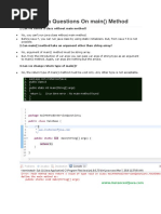 Top 10 Java Questions On Main Method: 1.can We Define A Class Without Main Method?
