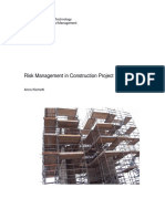 Risk Management in Construction Project Networks كتاب