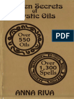 Anna Riva-Golden Secrets of Mystic Oils - Over 550 Oils and 1300 Spells-International Imports (1990) PDF