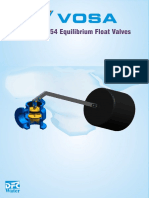 Series 7354 Equilibrium Float Valves